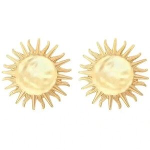 Zara Sun Gold Earrings